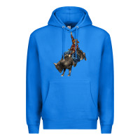 True Royal western rodeo bullfighter Premium Hoodie - BarkalooDesign