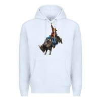 White western rodeo bullfighter Premium Hoodie - BarkalooDesign