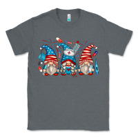 Charcoal Heather american nurse gnomes Classic Tee - Zillion Design Studio