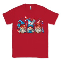 Red american nurse gnomes Classic Tee - Zillion Design Studio