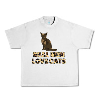 Lunar Rock Real Men Love Cats Urban Heavy Tee - Bettercallsaul
