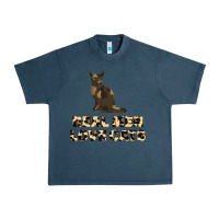 Midnight Navy Real Men Love Cats Urban Heavy Tee - Bettercallsaul