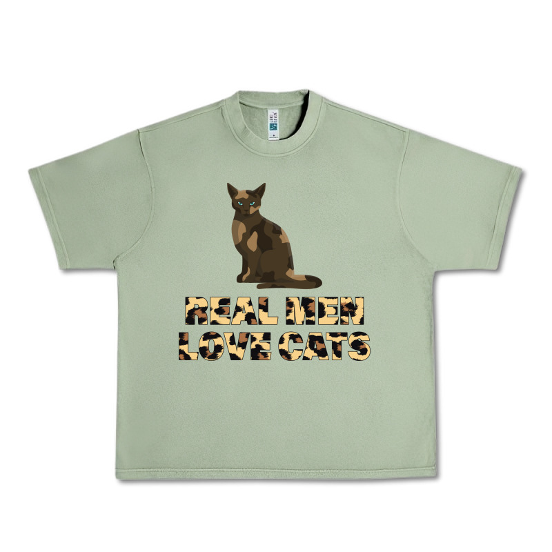 Real Men Love Cats Urban Heavy Tee by Bettercallsaul | Teevron