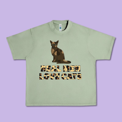 Real Men Love Cats Urban Heavy Tee Designed By Bettercallsaul