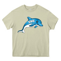 Mossy dolphin dwe Heavy Core Tee - CowhideDigitalArt