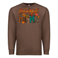 Chestnut thankful mama longhorn Premium Sweatshirt - RacoonDesign