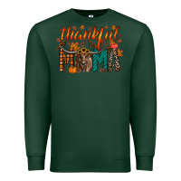 Sports Green thankful mama longhorn Premium Sweatshirt - RacoonDesign