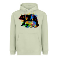 Matcha autism mama bear Heavyweight Hoodie - Zillion Design Studio