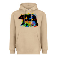 Mushroom autism mama bear Heavyweight Hoodie - Zillion Design Studio
