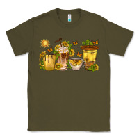 Army Green sunflower coffee cups Classic Tee - texasbilliewilder