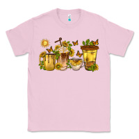 Bubblegum Pink sunflower coffee cups Classic Tee - texasbilliewilder