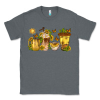 Charcoal Heather sunflower coffee cups Classic Tee - texasbilliewilder