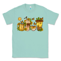Seafoam sunflower coffee cups Classic Tee - texasbilliewilder