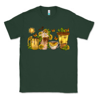 Sports Green sunflower coffee cups Classic Tee - texasbilliewilder