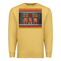 Antique Gold proud dadtumbler Premium Sweatshirt - HRA Design Shop
