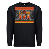 Black proud dadtumbler Premium Sweatshirt - HRA Design Shop