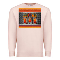 Pale Pink proud dadtumbler Premium Sweatshirt - HRA Design Shop