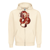 Sandshell red dragon Zipper Hoodie - RanaPortraitStore