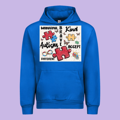 Autism Urban Hoodie Designed By Maliassmallbusiness