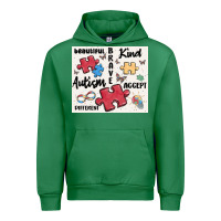 Emerald autism Urban Hoodie - MaliasSmallBusiness