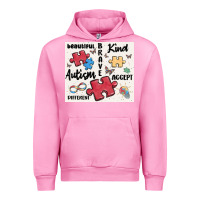 Fuchsia Pink autism Urban Hoodie - MaliasSmallBusiness