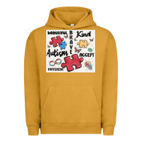 Pigment Peanut Butter autism Urban Hoodie - MaliasSmallBusiness