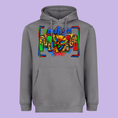 Autism Mom Heavyweight Hoodie Designed By Zillion Design Studio