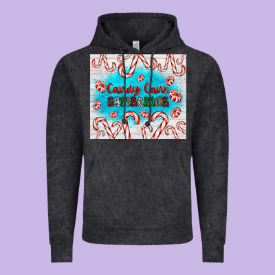 Candy Cane Christmas Vintage Hoodie Designed By Adodesignshop