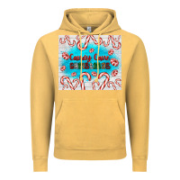 Vintage Mustard candy cane Christmas Vintage Hoodie - AdoDesignShop