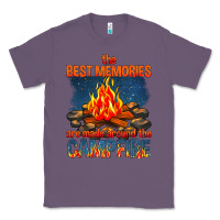 Lavender the best memories are made around the campfire Classic Tee - texasbilliewilder