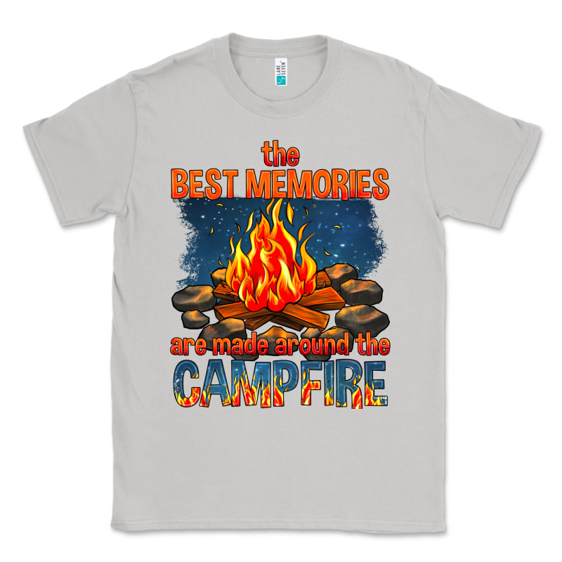 The Best Memories Are Made Around The Campfire Classic Tee by texasbilliewilder | Teevron