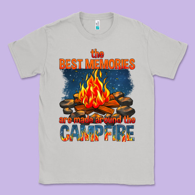 Classic Tee the best memories are made around the campfire