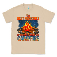 Mushroom the best memories are made around the campfire Classic Tee - texasbilliewilder