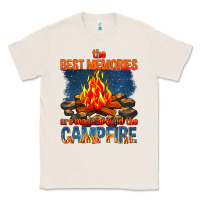 Natural the best memories are made around the campfire Classic Tee - texasbilliewilder