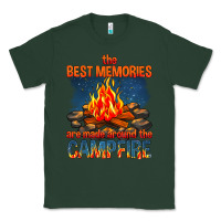 Sports Green the best memories are made around the campfire Classic Tee - texasbilliewilder
