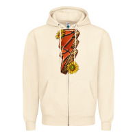 Sandshell sport basketball lightning bolt Zipper Hoodie - texasbilliewilder
