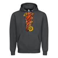 Smoke sport basketball lightning bolt Zipper Hoodie - texasbilliewilder