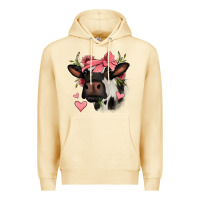 Pina Colada valentines day cow Premium Hoodie - Jasminsmagicworld