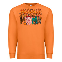 Carrot thankful mama pig Premium Sweatshirt - RacoonDesign