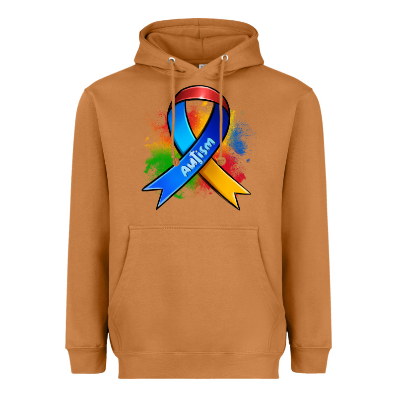 Autism Ribbon Heavyweight Hoodie by Zillion Design Studio | Teevron