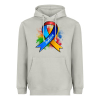 Moon Dust autism ribbon Heavyweight Hoodie - Zillion Design Studio