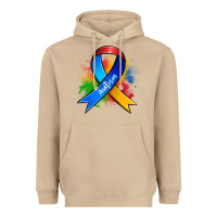 Mushroom autism ribbon Heavyweight Hoodie - Zillion Design Studio