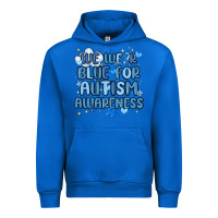Cobalt we wear blue for autism awareness Urban Hoodie - MaliasSmallBusiness
