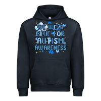 Navy we wear blue for autism awareness Urban Hoodie - MaliasSmallBusiness