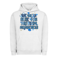 Pigment Lunar Rock we wear blue for autism awareness Urban Hoodie - MaliasSmallBusiness