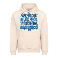Sandshell we wear blue for autism awareness Urban Hoodie - MaliasSmallBusiness