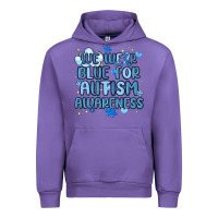 Tulip we wear blue for autism awareness Urban Hoodie - MaliasSmallBusiness