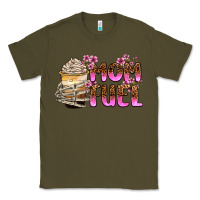 Army Green mom fuel Classic Tee - Zillion Design Studio