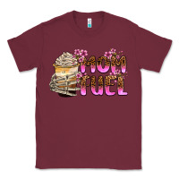 Burgundy mom fuel Classic Tee - Zillion Design Studio