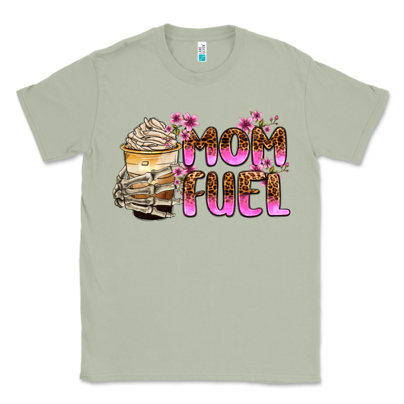 Mom Fuel Classic Tee by Zillion Design Studio | Teevron